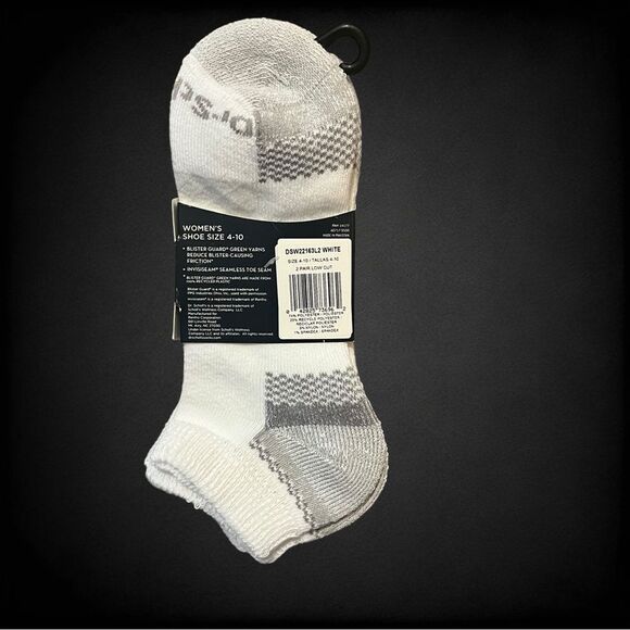New with Tags Dr Scholls Womens Low Cut Socks Advanced Relief 2-Pair - Picture 2 of 5